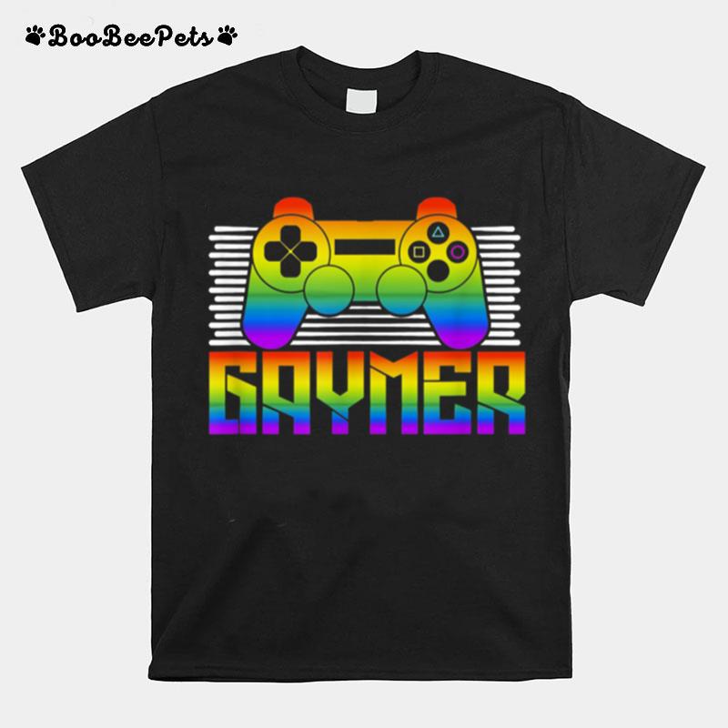 Gaymer Lgbt Pride Gay Gamer Video Game T-Shirt