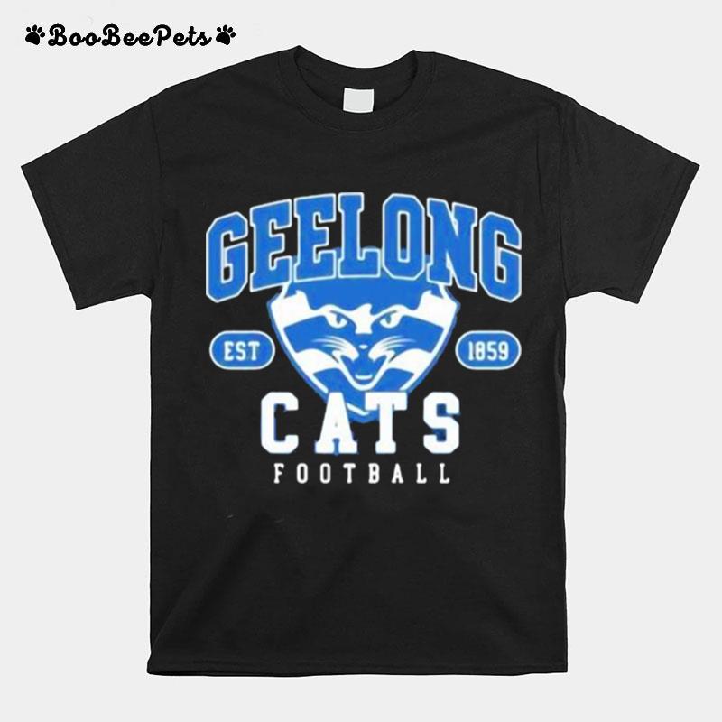 Geelong Cats Football Est 1859 T-Shirt