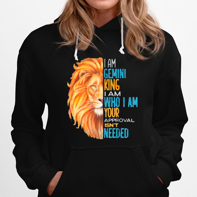 Gemini King Zodiac Astrology Birthday Lion Slogan Saying Classic Hoodie