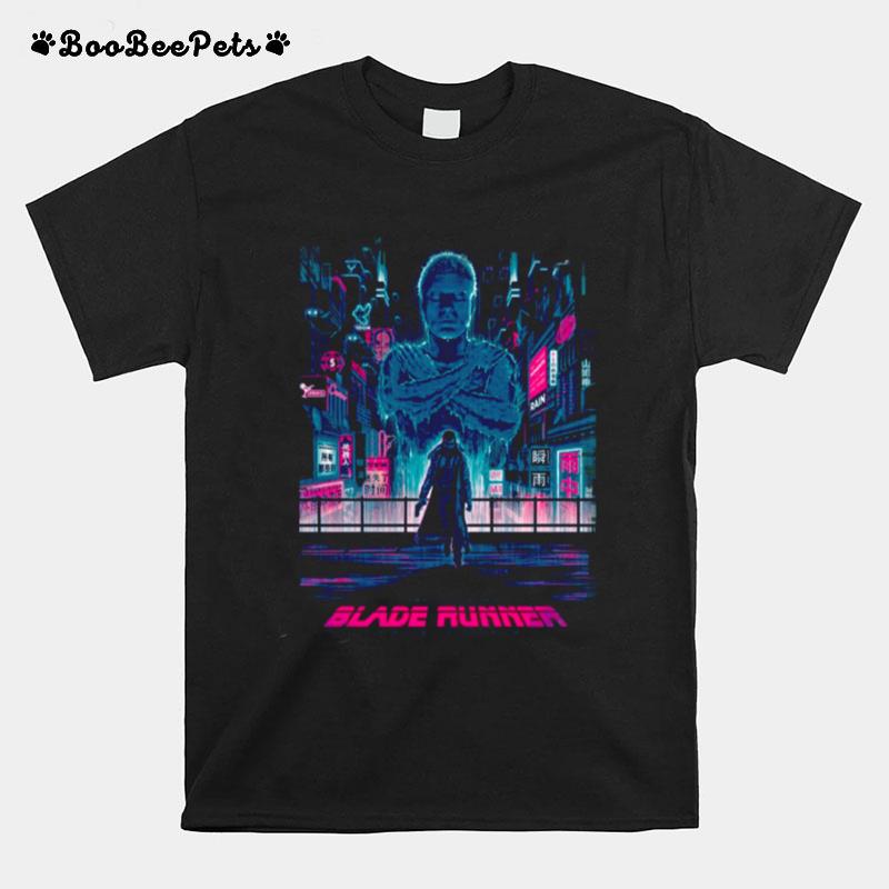 Geometric Design Blade Runner 1982 T-Shirt