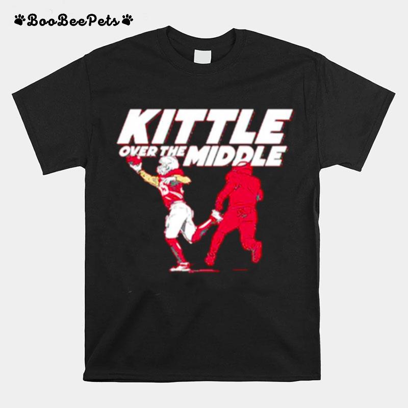 George Kittle Over The Middle T-Shirt