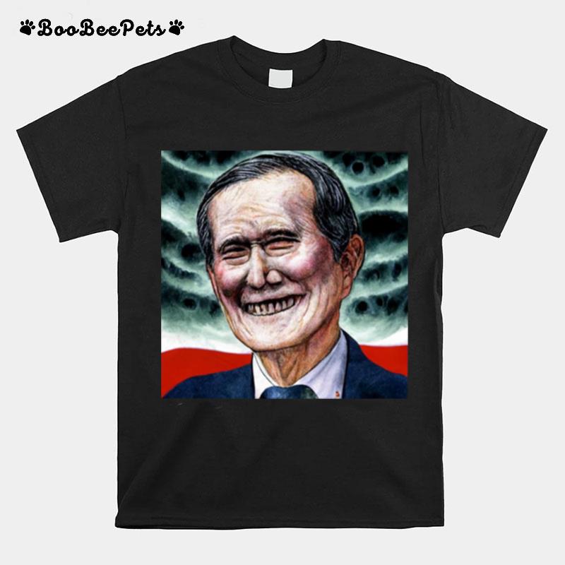 George W Bush Junji Ito Politicians T-Shirt