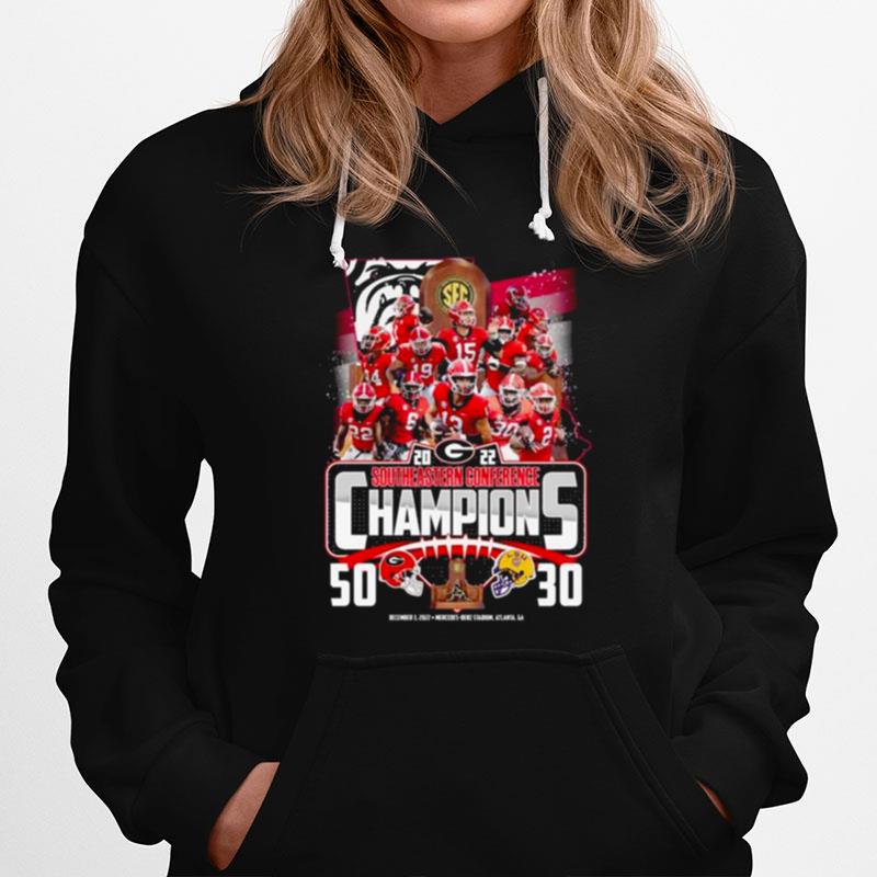 Georgia Bulldogs And Lsu Tiger Southeastern Conference Champions 2023 Hoodie