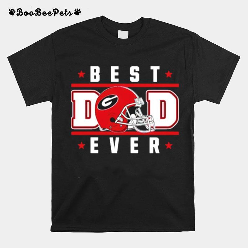 Georgia Bulldogs Best Dad Ever T-Shirt