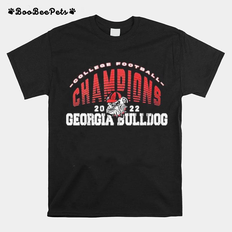 Georgia Bulldogs College Football 2022 Champions T-Shirt