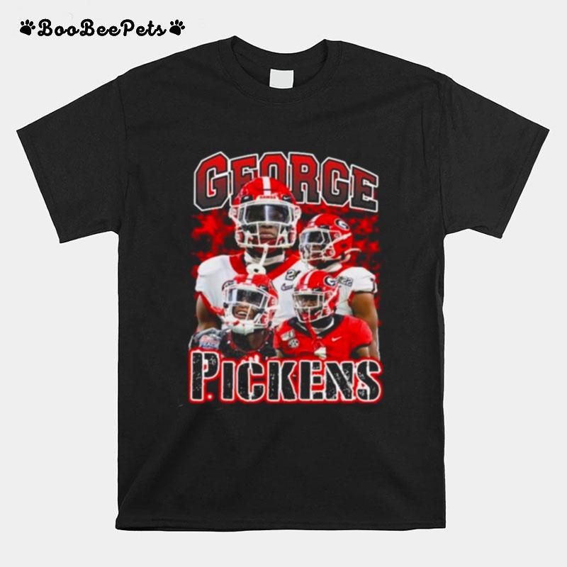 Georgia Bulldogs George Pickens T-Shirt
