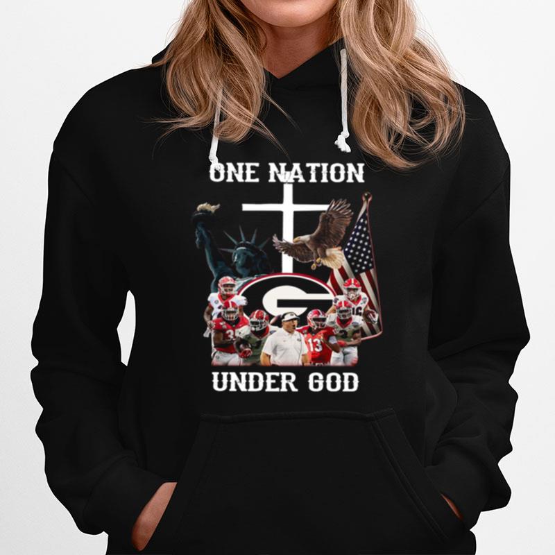 Georgia Bulldogs One Nation Under God Hoodie