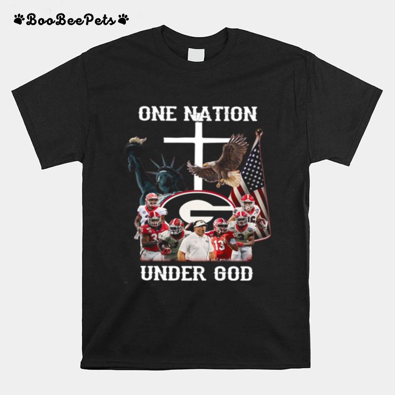 Georgia Bulldogs One Nation Under God T-Shirt