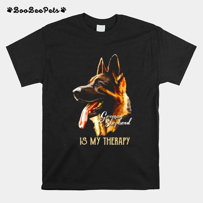 German Shepherd Is My Therapy T-Shirt