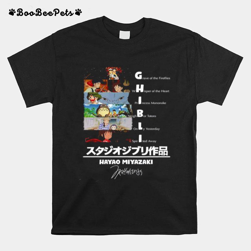 Ghibli Hayao Miyazaki T-Shirt