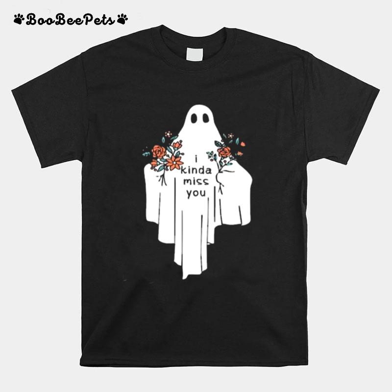 Ghost I Kinda Miss You Halloween T-Shirt