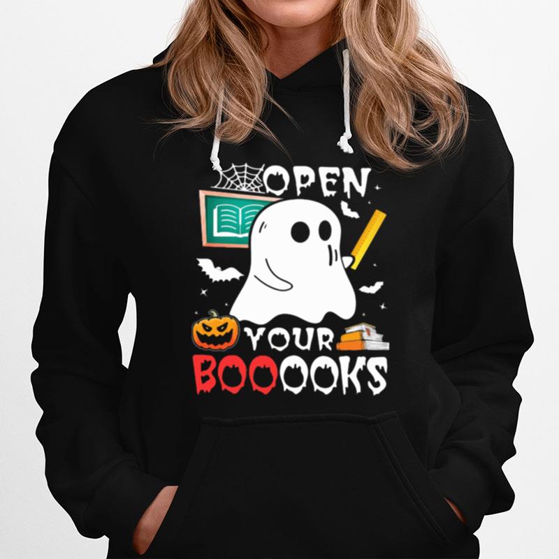 Ghost Open Your Booooks Hoodie