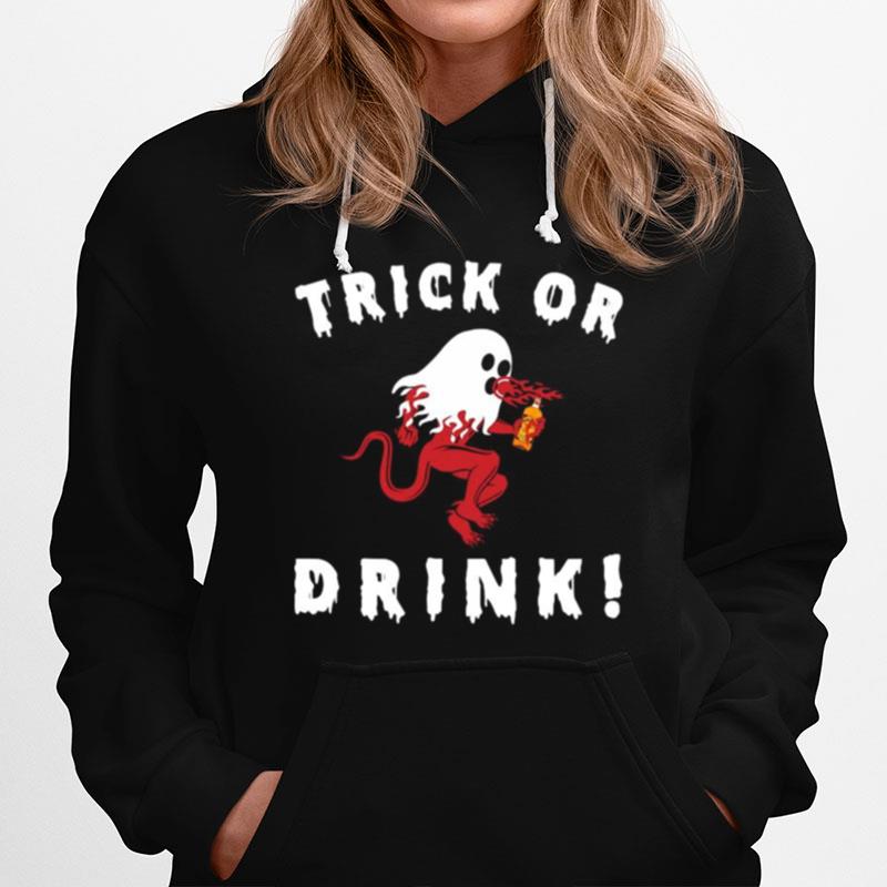 Ghost Trick Or Drink Hoodie