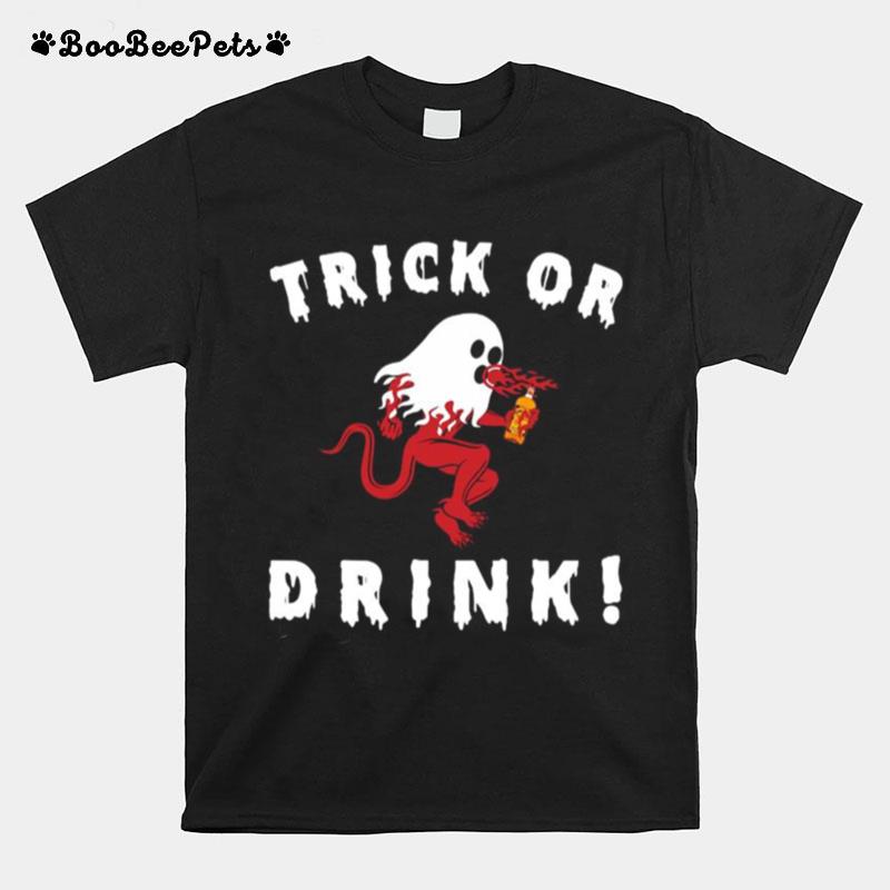 Ghost Trick Or Drink T-Shirt