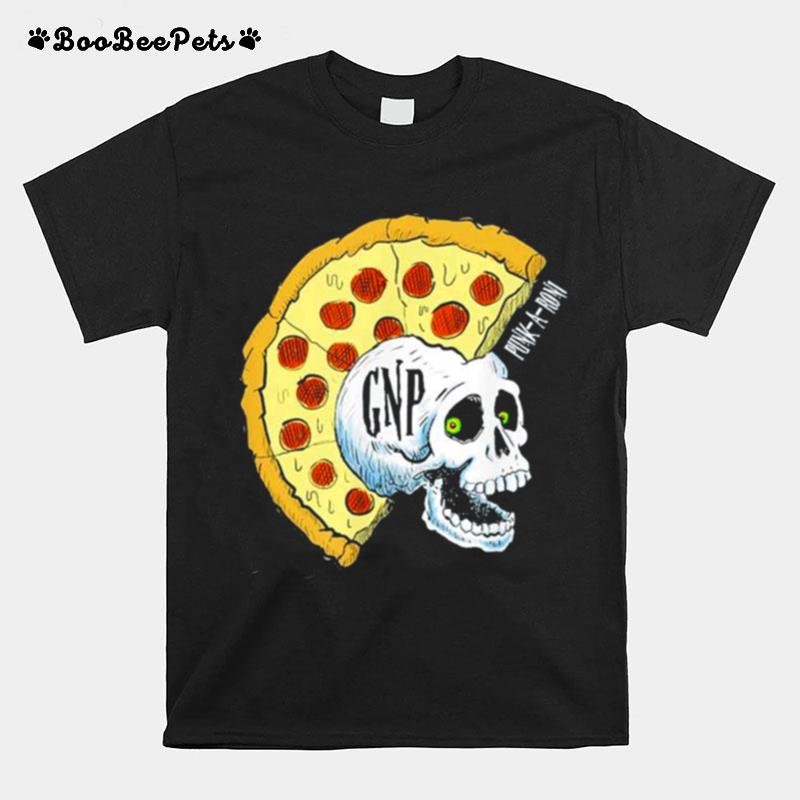 Ghouls N Pizza Gnp Skull T-Shirt