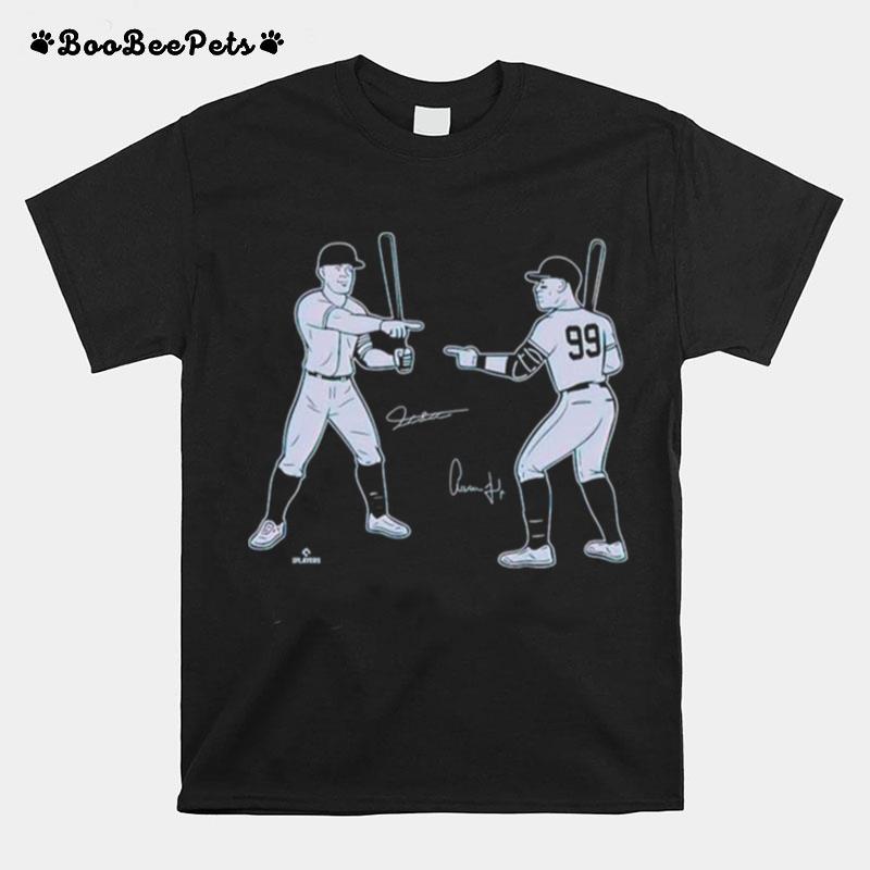 Giancarlo Stanton Aaron Judge Bronx Giants T-Shirt