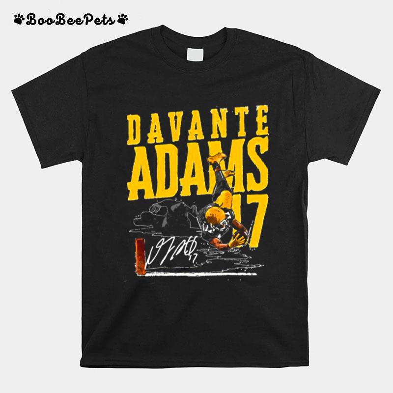 Gift For Green Bay Packers Fans Davante Adams 17 T-Shirt