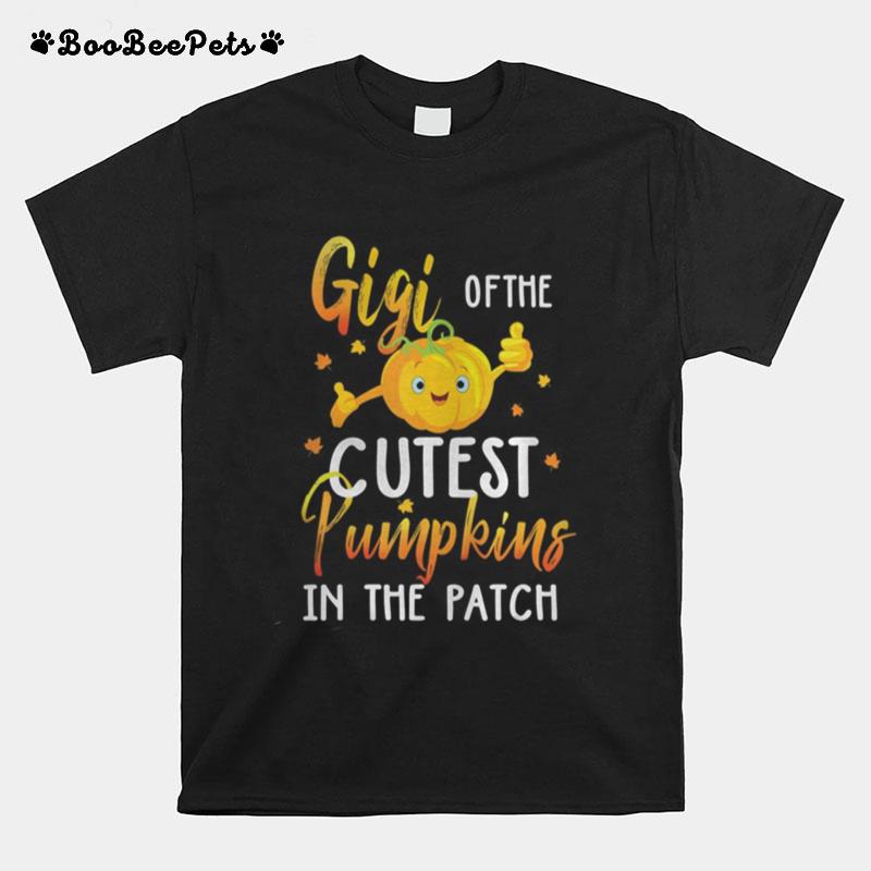 Gigi Of The Cutest Pumpkin In Patch Halloween T-Shirt