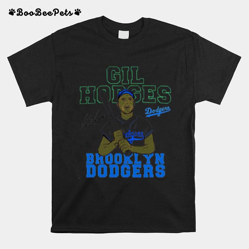 Gil Hodges Brooklyn Dodgers T-Shirt