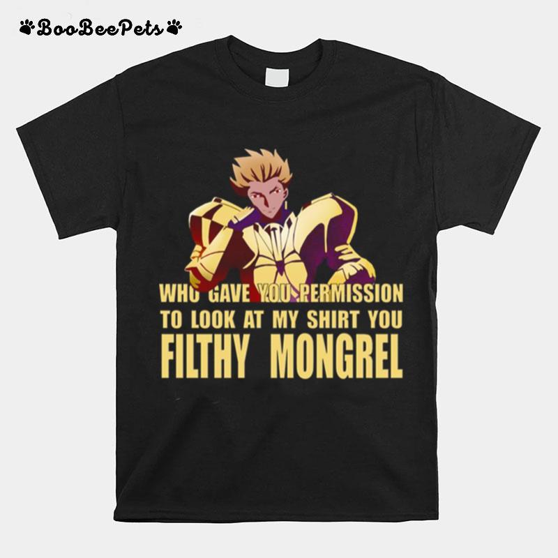 Gilgamesh Fate Zero Fate Stay Night Gilgamesh Archer T-Shirt