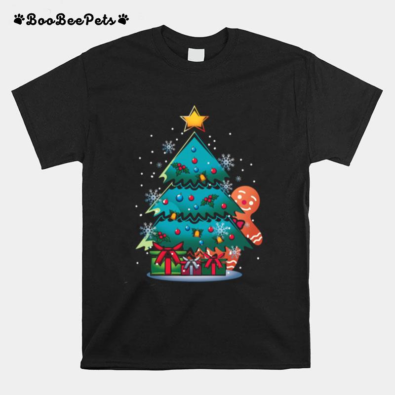 Gingerbread Man Christmas Tree Xmas Xmas T-Shirt