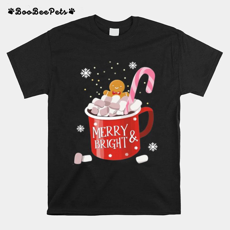 Gingerbread Retro Christmas T-Shirt