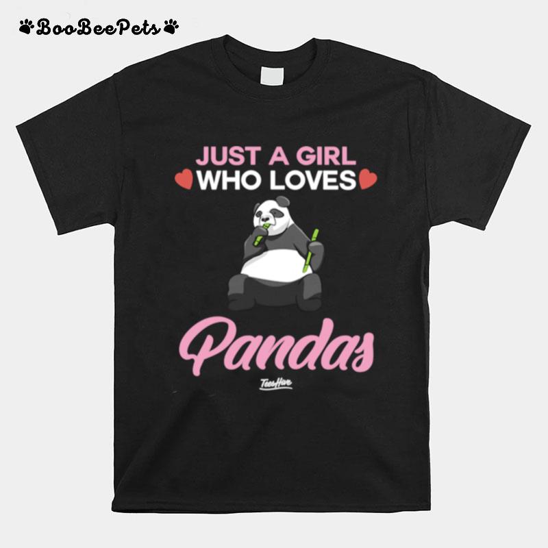 Girls Panda T-Shirt