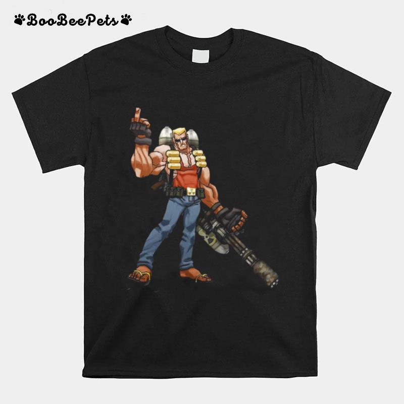 Giving The Finger Duke Nukem 3D T-Shirt