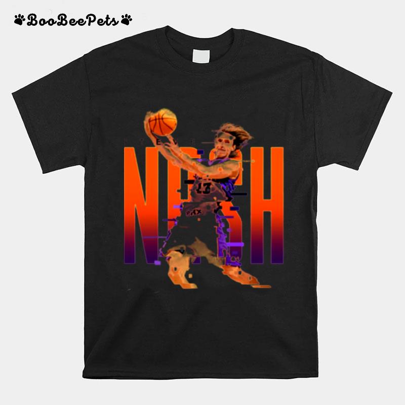 Glitched Phoenix Suns Steve Nash T-Shirt