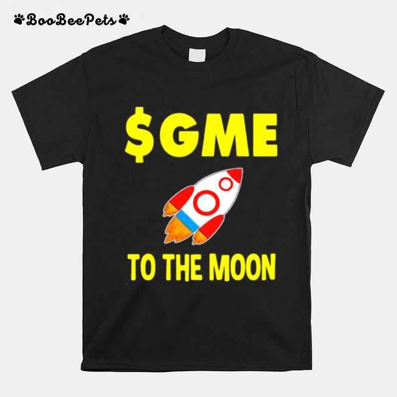 Gme To The Moon Gamestonk T-Shirt