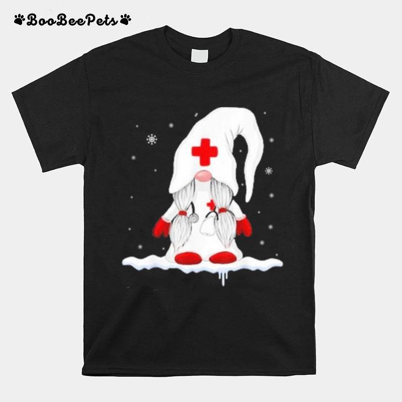 Gnome Nurse Christmas T-Shirt