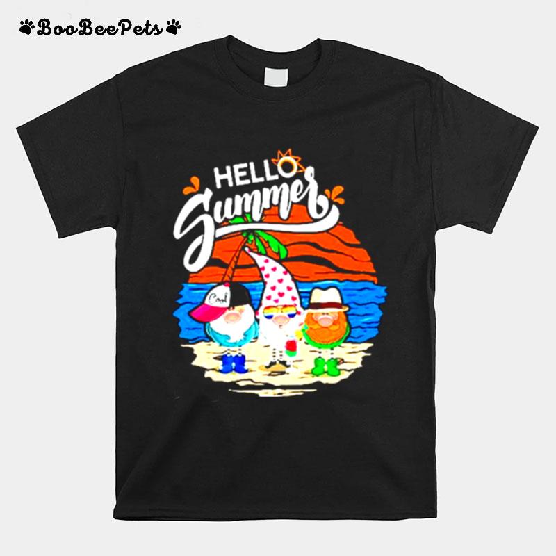 Gnomes Hello Summer T-Shirt