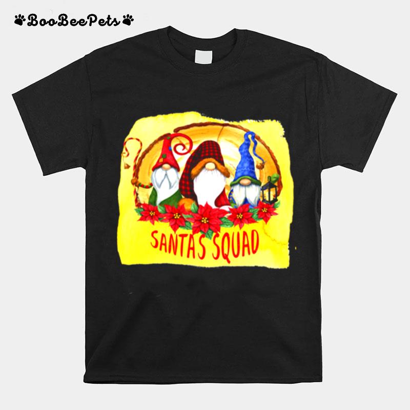 Gnomes Santas Squad Design Langarmshirt T-Shirt