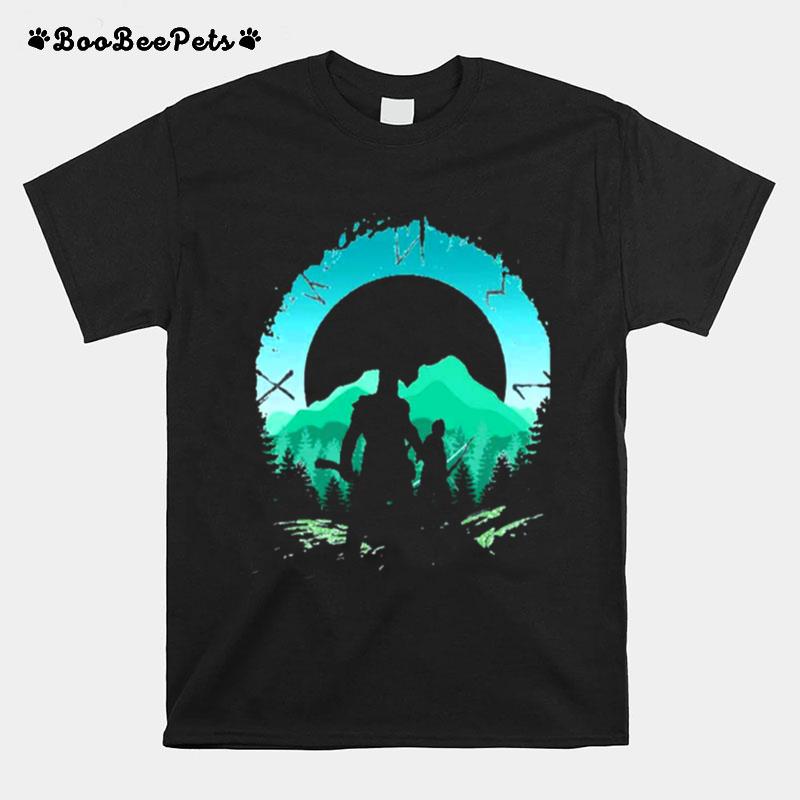 God Of War Ragnarok Kratos And Son T-Shirt