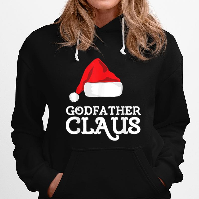 Godfather Claus Christmas Family Group Matching Pajama Hoodie