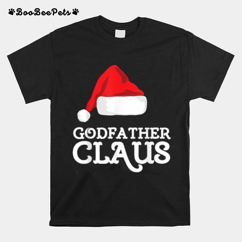 Godfather Claus Christmas Family Group Matching Pajama T-Shirt