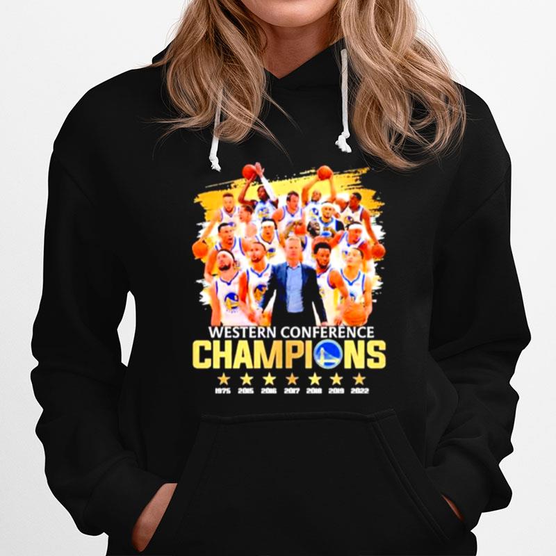 Golden State Warriors Basketball Team Western Conference Champions 2022 Hoodie