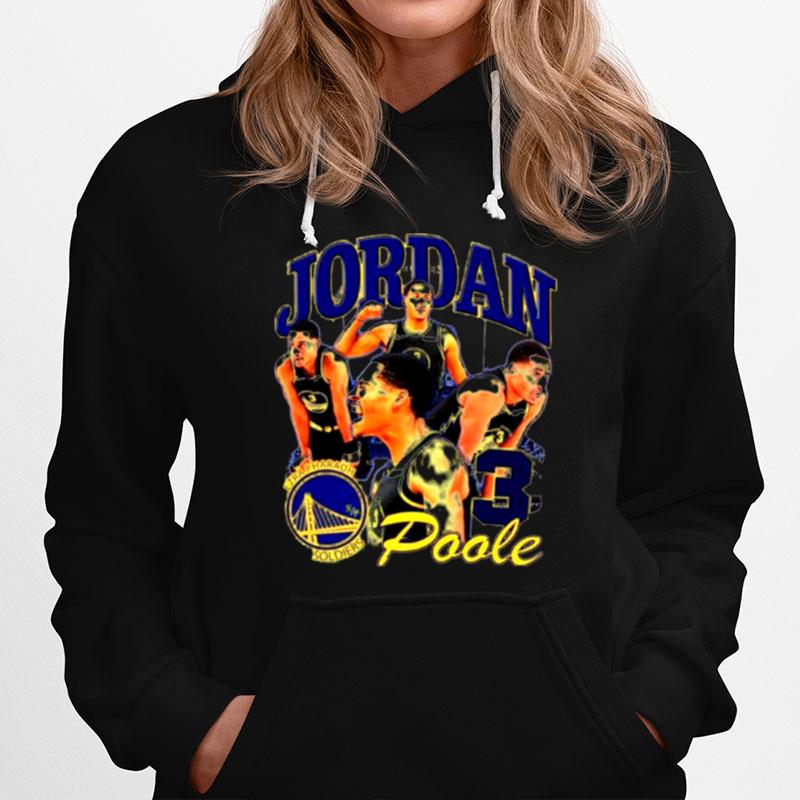 Golden State Warriors Jordan Poole Vintage 90S Style Hoodie