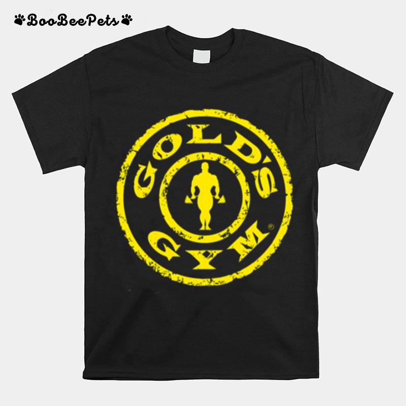 Golds Gym Logo Bodybuilding T-Shirt