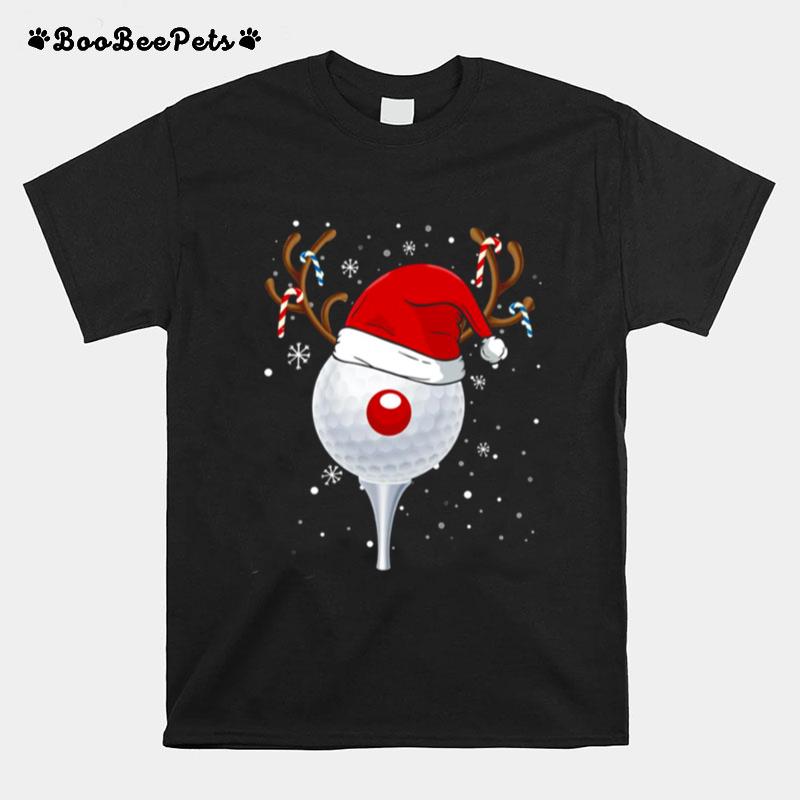 Golf Design Xmas Christmas T-Shirt