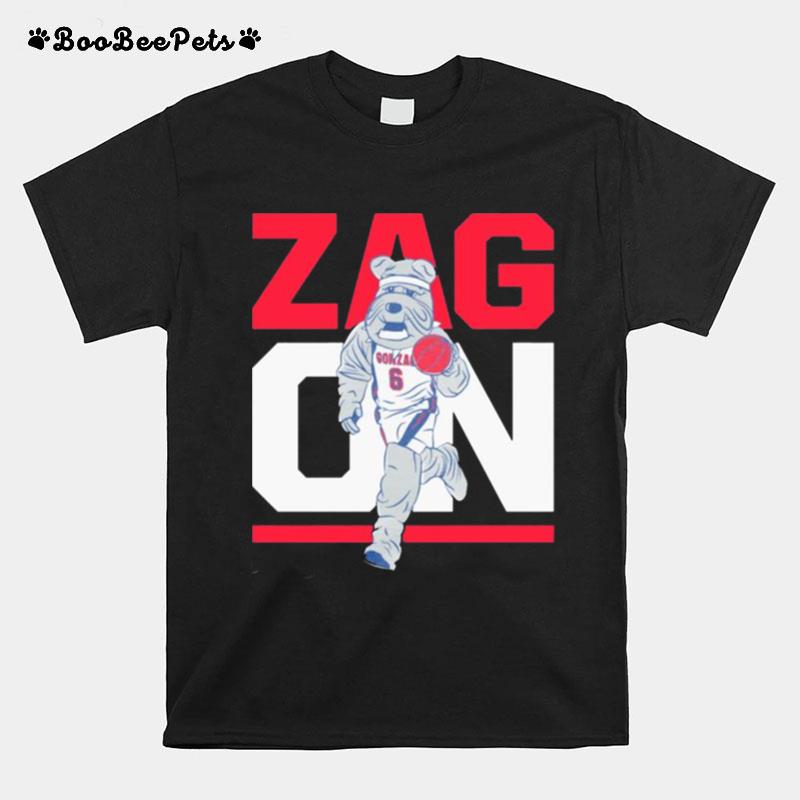 Gonzaga Bulldogs Zag On T-Shirt