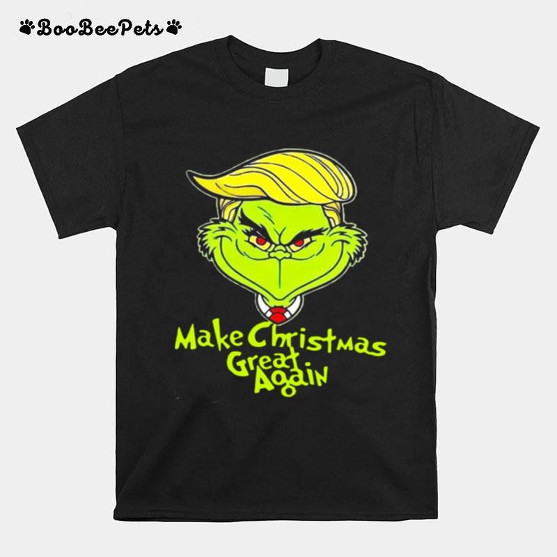 Good Grinch Trump Make Christmas Great Again T-Shirt