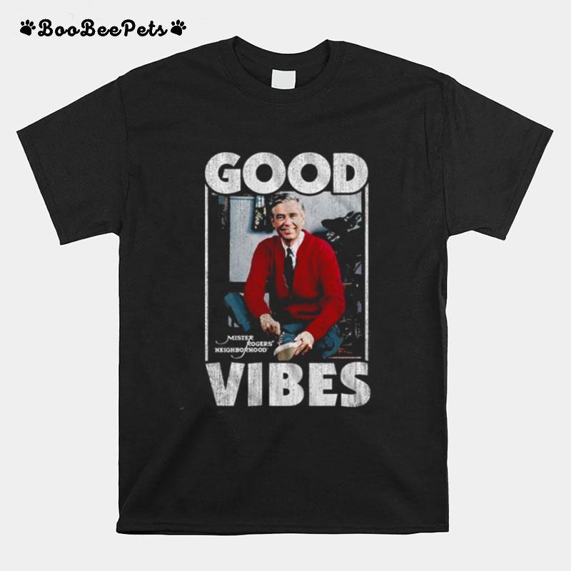 Good Vibes Mr. Rogers Vintage T-Shirt