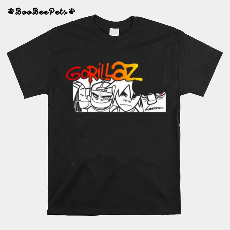 Gorillaz 2D Niccals Noodle Hobbs T-Shirt