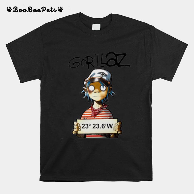 Gorillaz Mugshot T-Shirt