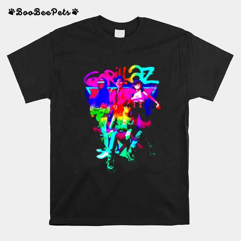 Gorillaz Punk Electronic Dance T-Shirt