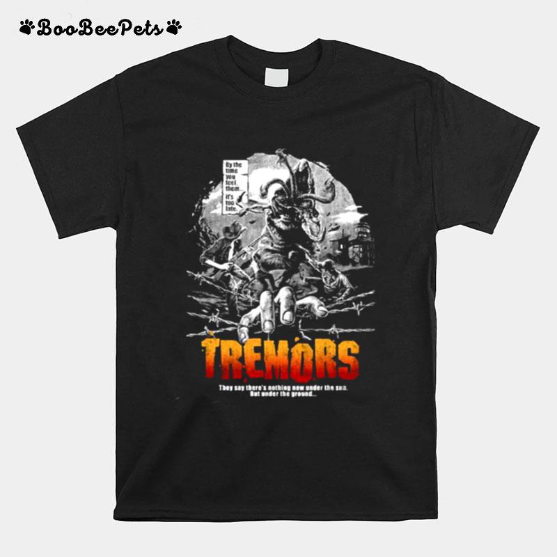 Graboids Comedy Horror Deisgn Tremors T-Shirt