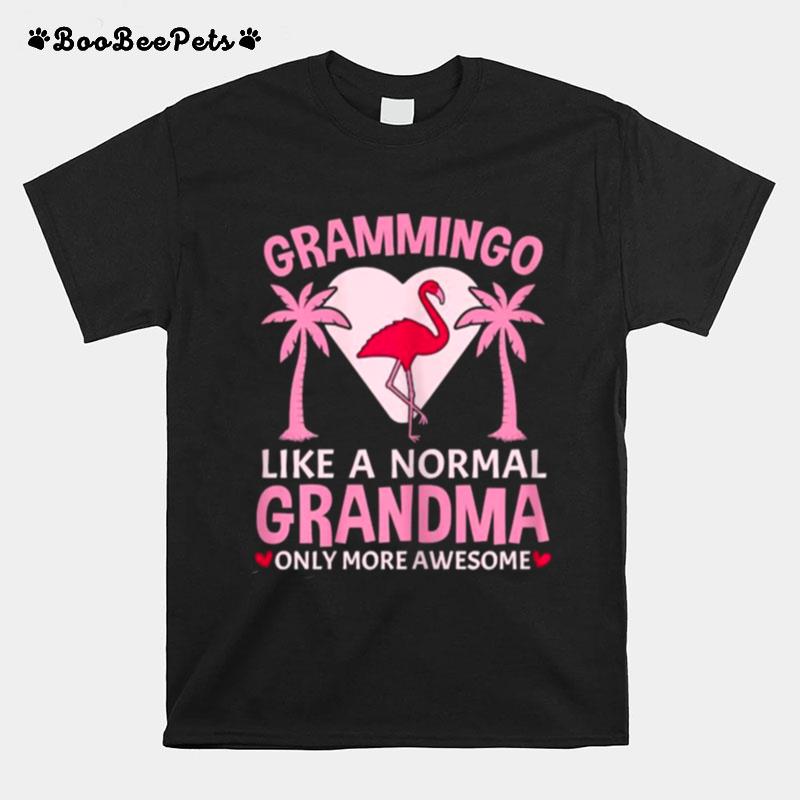 Grammingo For A Like A Grandma Awesome Grandma Only More Awesome T-Shirt