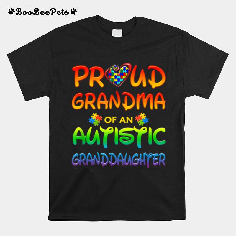 Grandma Of An Autistic Granddaughter T-Shirt