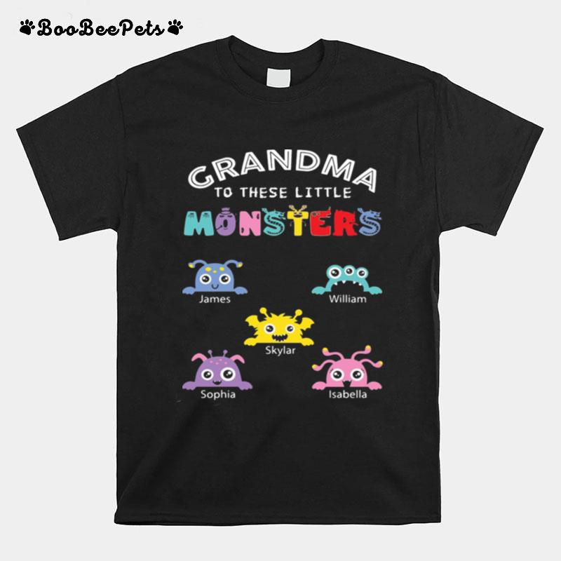 Grandma To These Little Monsters T-Shirt